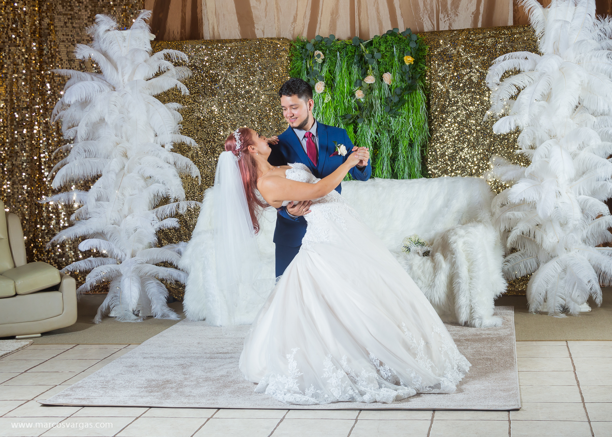 Decoración de boda en Salón Luna Llena Pérez Zeledón